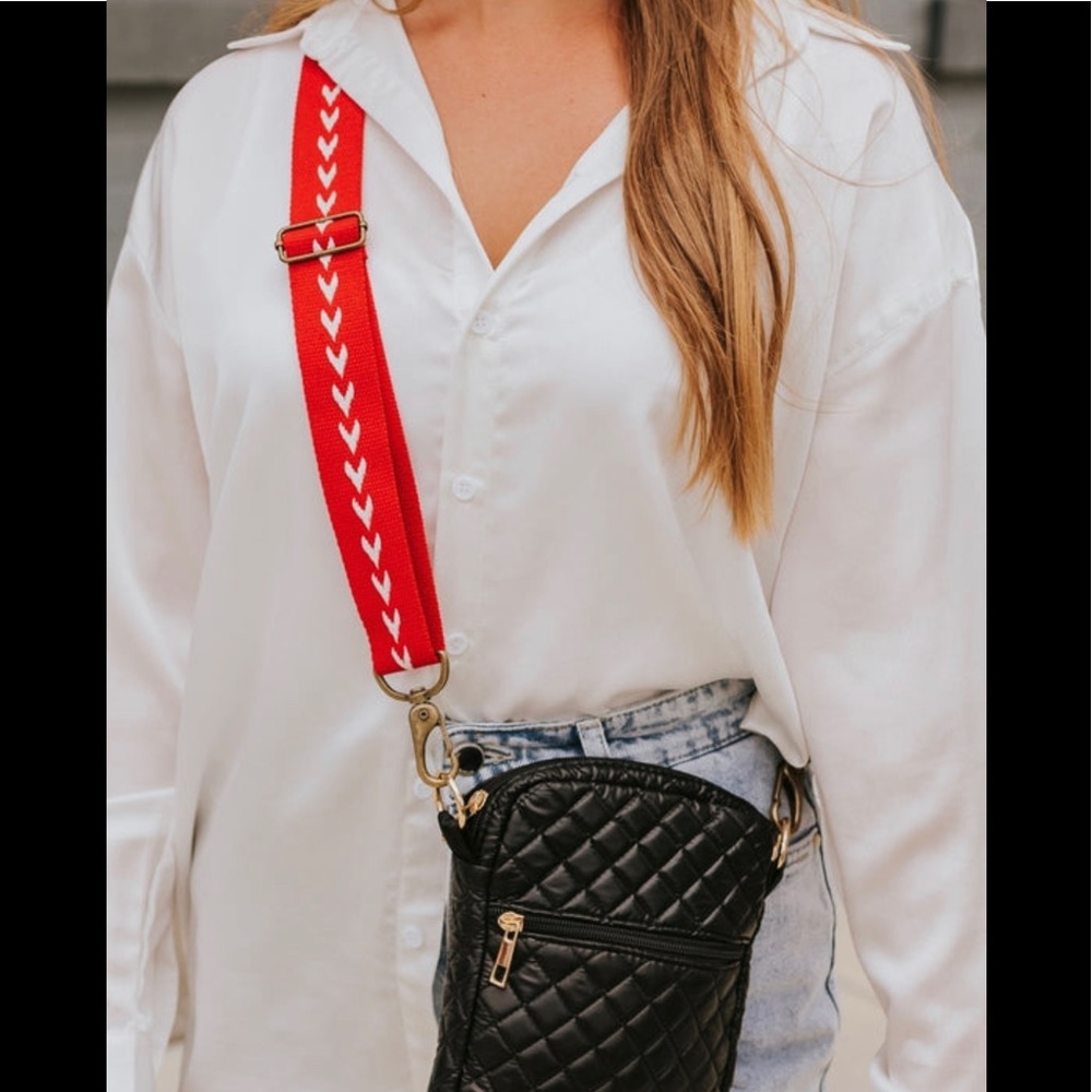 ❤️N E W Red Arrow Adjustable Bag Strap